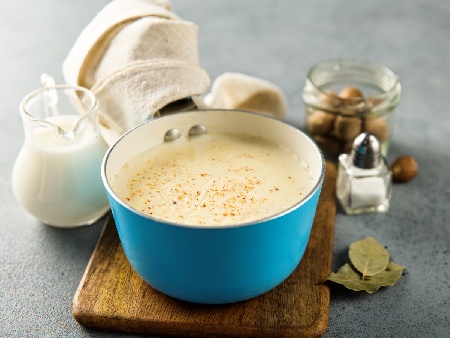 Основен бял сос Бешамел с кисело мляко, вода, брашно и масло (за пълнени чушки, мусака и др.) - снимка на рецептата